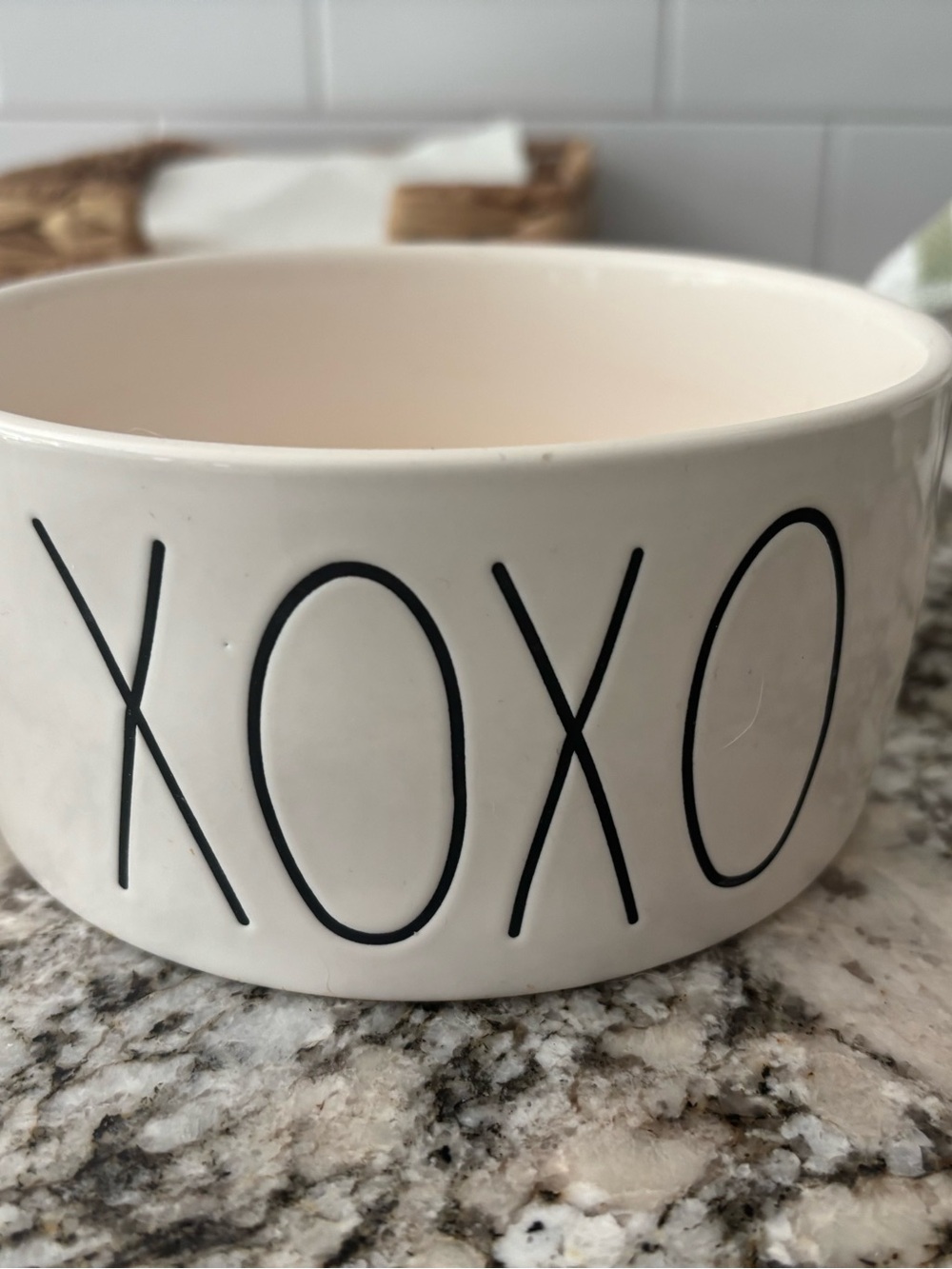 XOXO Rae Dunn Dog Bowl